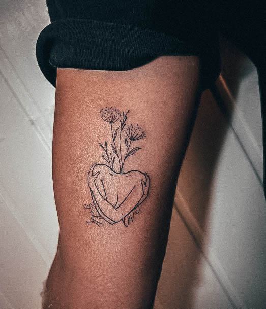 Magnificent Self Love Tattoo For Girls