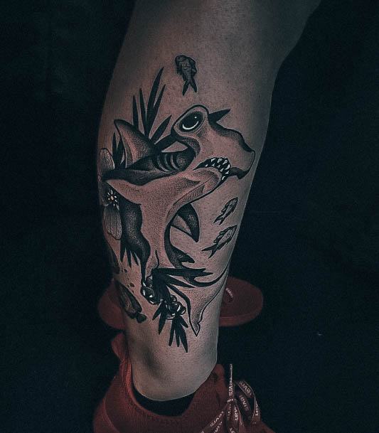 Magnificent Shark Tattoo For Girls