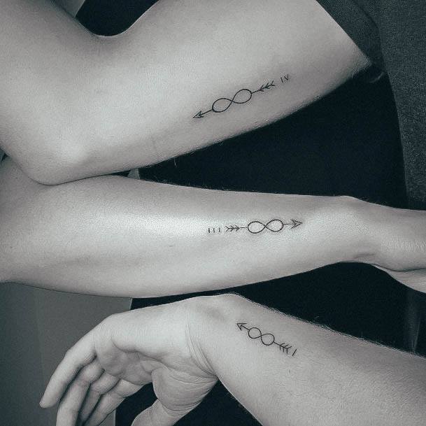 Magnificent Sibling Tattoo For Girls