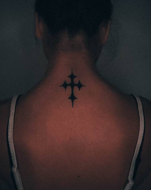 Magnificent Small Cross Tattoo For Girls