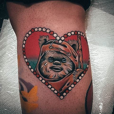 Magnificent Star Wars Tattoo For Girls