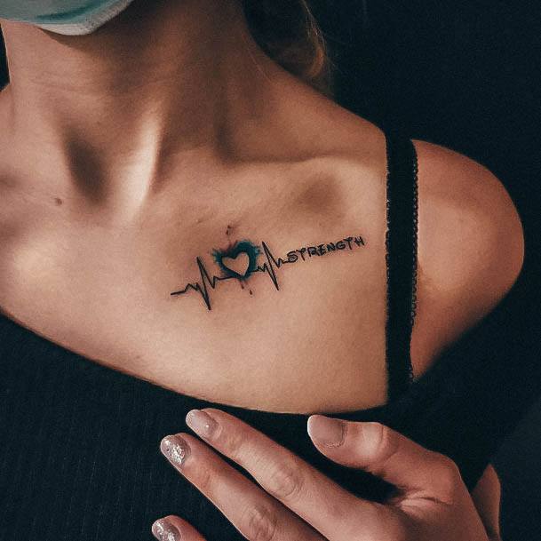 Magnificent Strength Tattoo For Girls