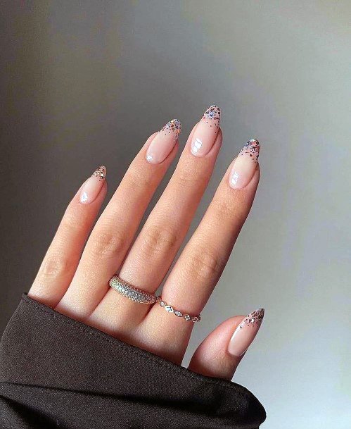 Magnificent Tan Beige Dress Fingernails For Girls