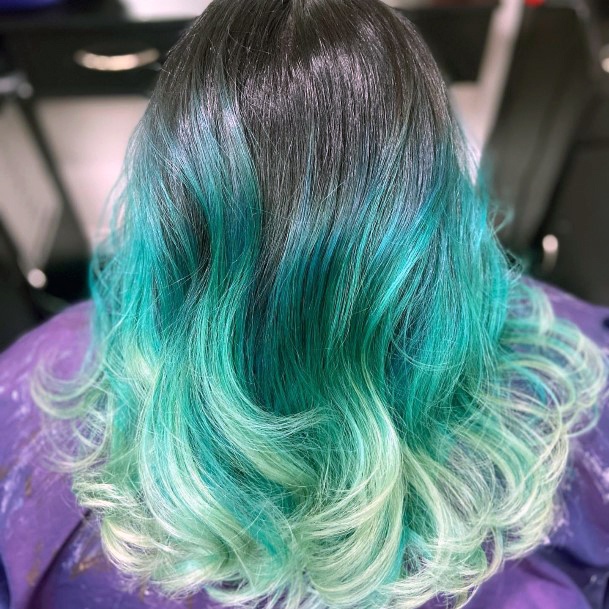 Magnificent Turquoise Hairstyles For Girls