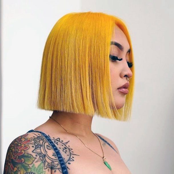 Magnificent Yellow Hairstyles For Girls