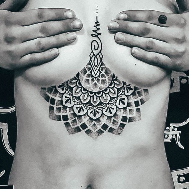 Mandala Womens Tattoo Ideas