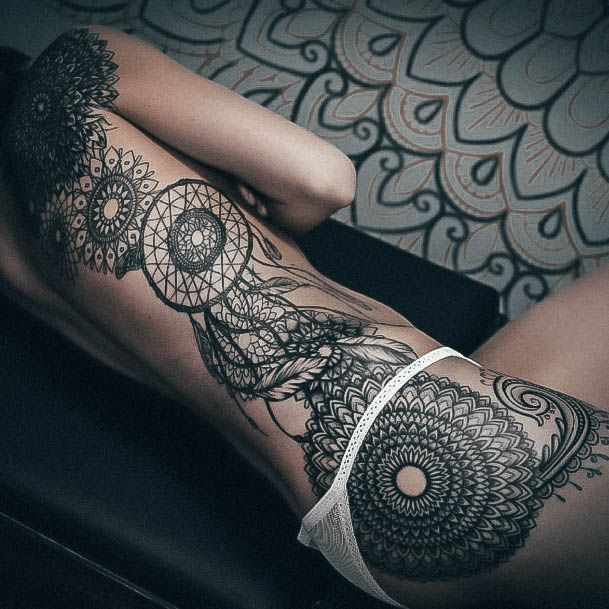 Mandala Womens Tattoos