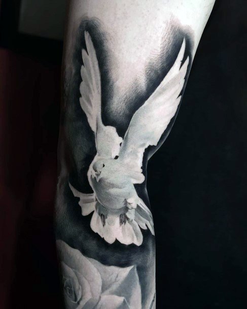 Marble Dove Tattoo Womens Art
