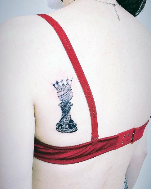 Marble Tattoo For Ladies