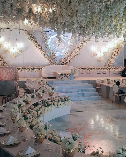 Marble Wedding Hall Decorations