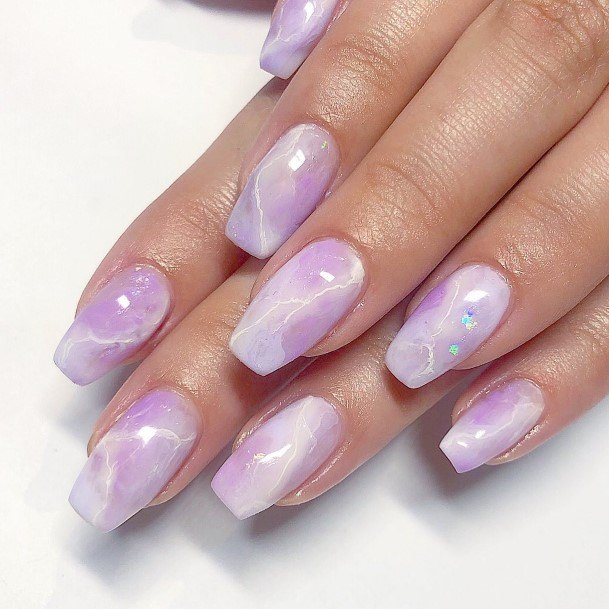 Marble Womens Nails