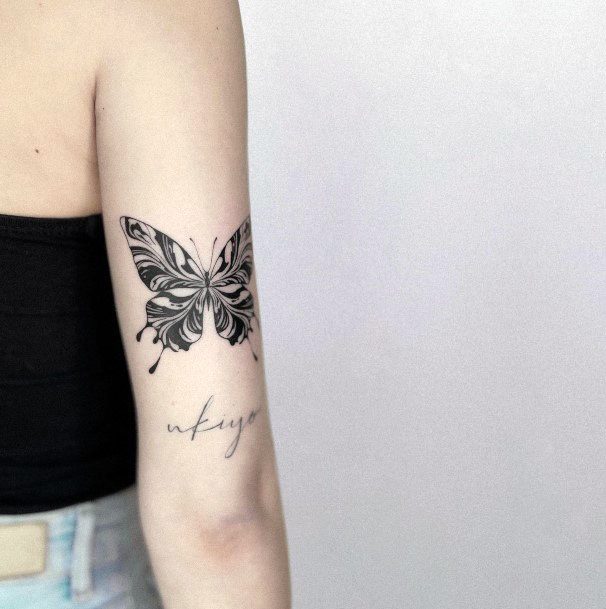 Marble Womens Tattoo Designs