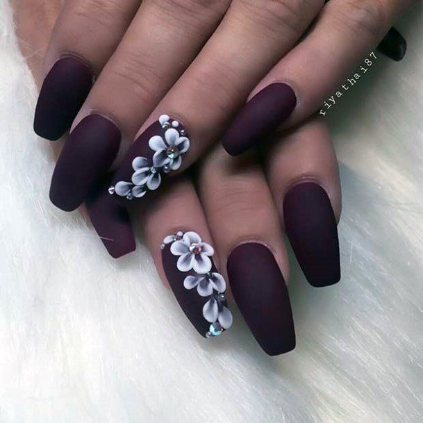 Maroonic Womens Maroon Nail Designs