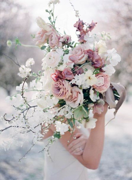 Marvellous Blush Wedding Flowers