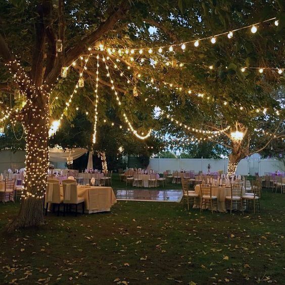 Marvelous Outdoor Wedding Reception Light Inspiration Seating