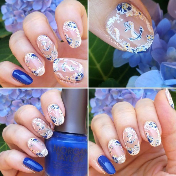 Marvelous Womens Nails Anchor