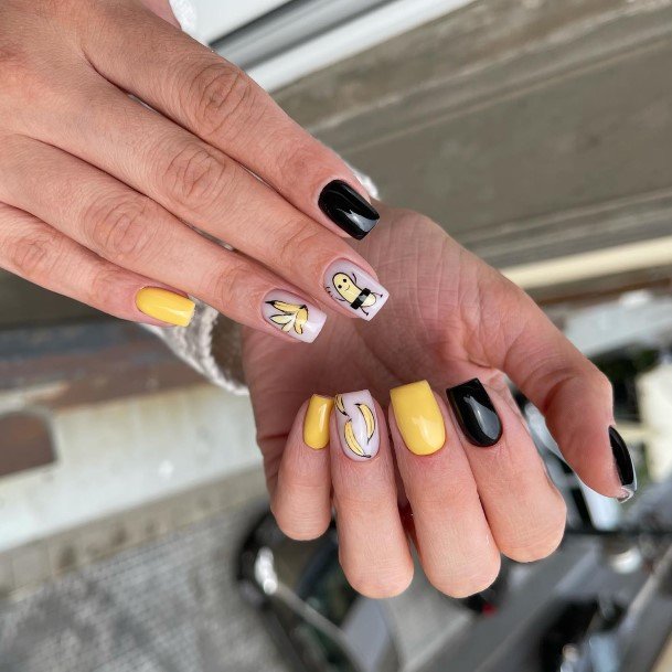 Marvelous Womens Nails Banana