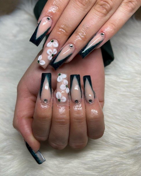 Marvelous Womens Nails Black Prom