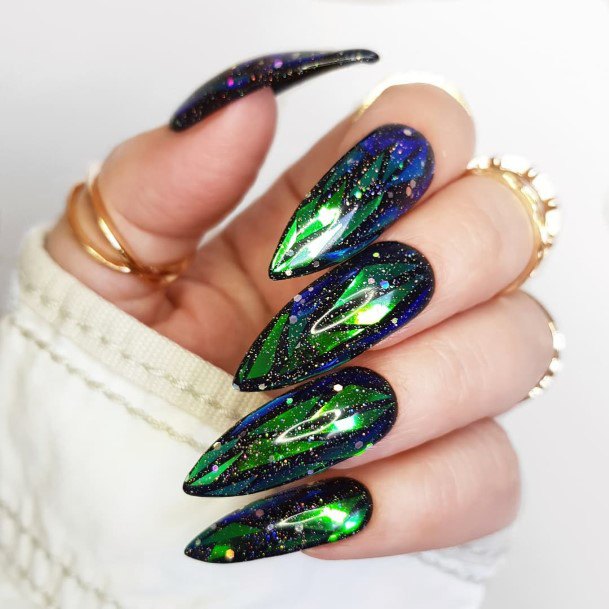 Marvelous Womens Nails Broken Shattered Glass