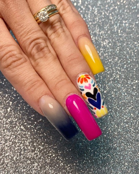 Marvelous Womens Nails Cinco De Mayo