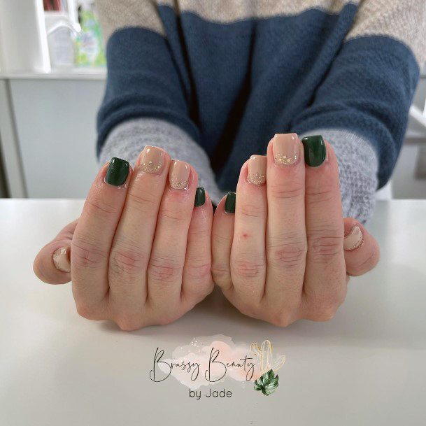 Marvelous Womens Nails Hunter Green