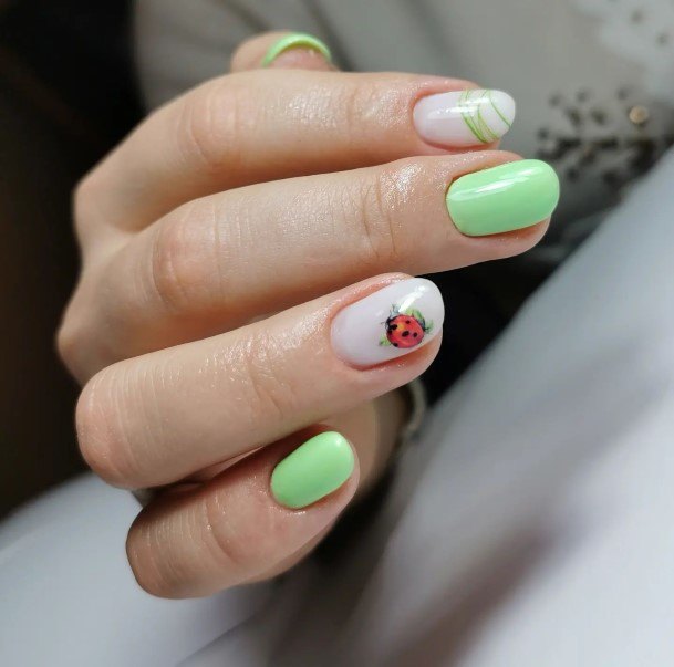 Marvelous Womens Nails Ladybug