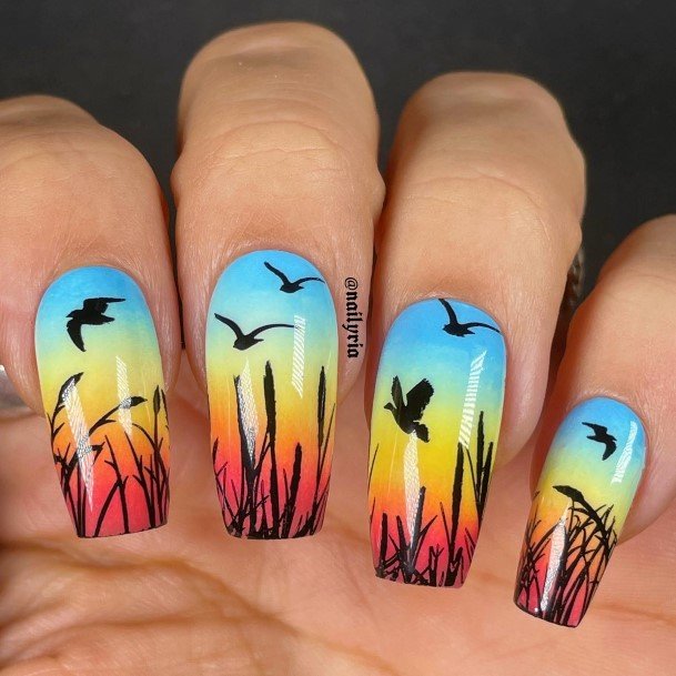 Marvelous Womens Nails Landscape