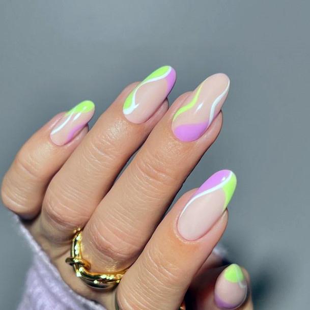 Marvelous Womens Nails Light Green