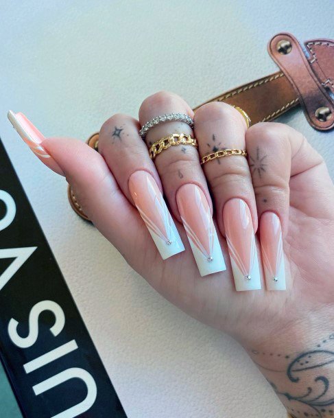 Marvelous Womens Nails Long French