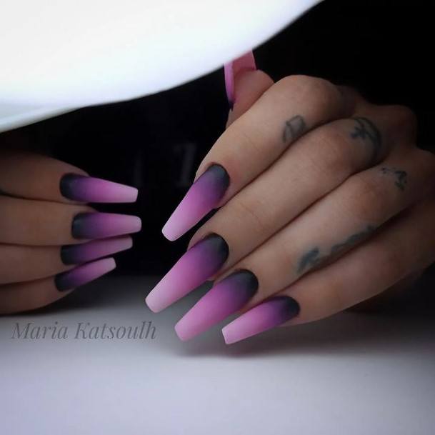 Marvelous Womens Nails Pink Ombre