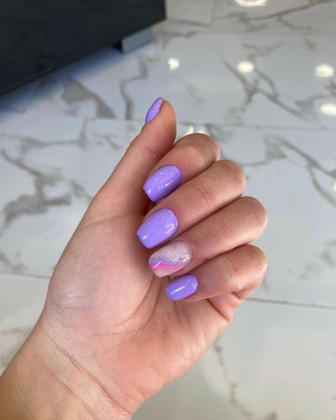 Marvelous Womens Nails Purple