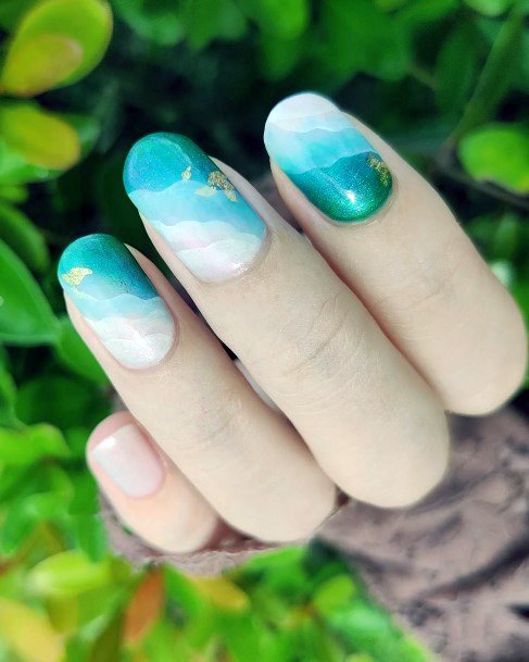 Marvelous Womens Nails Shimmer