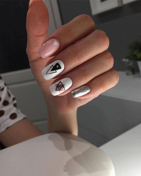 Marvelous Womens Nails Silver