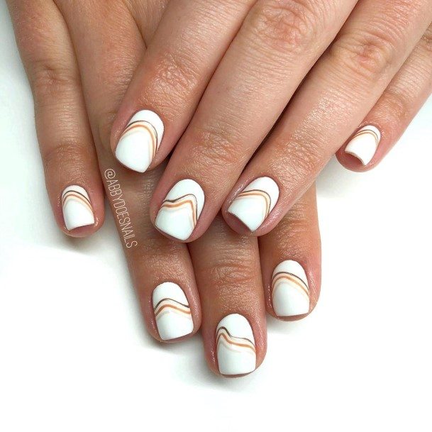 Marvelous Womens Nails Striped