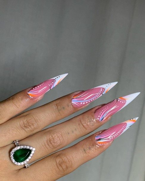 Marvelous Womens Nails White French Tip