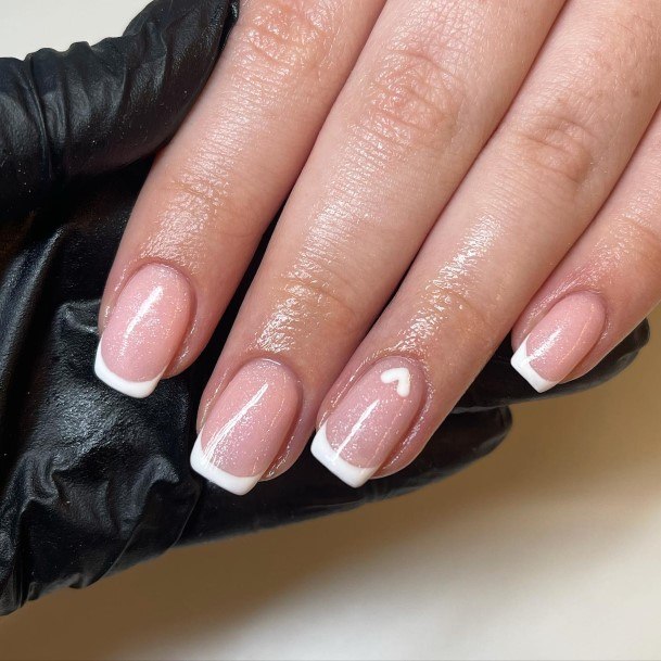 Marvelous Womens Nails White French