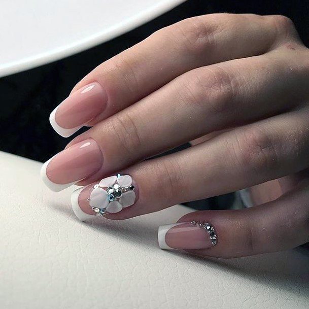 Marvelous Womens Nails White Prom