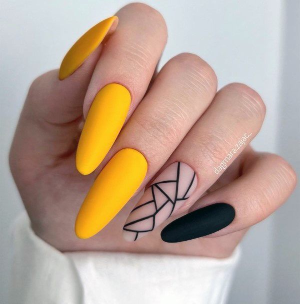 Marvelous Womens Nails Yellow Summer