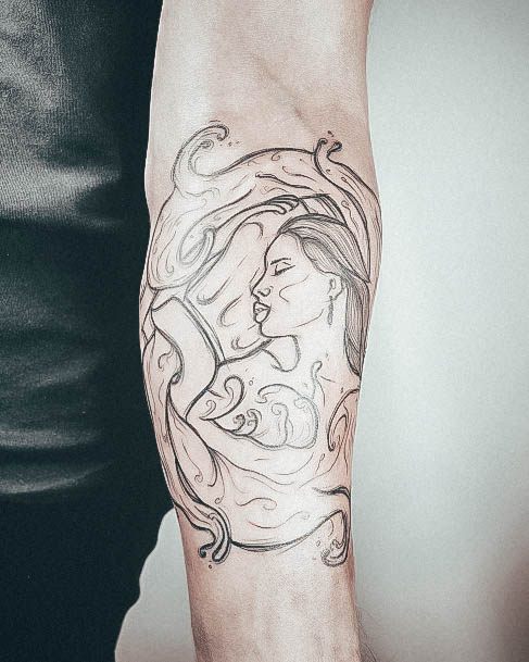 Marvelous Womens Tattoos Aquarius