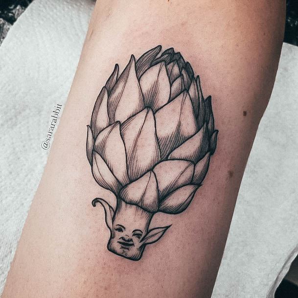 Marvelous Womens Tattoos Artichoke