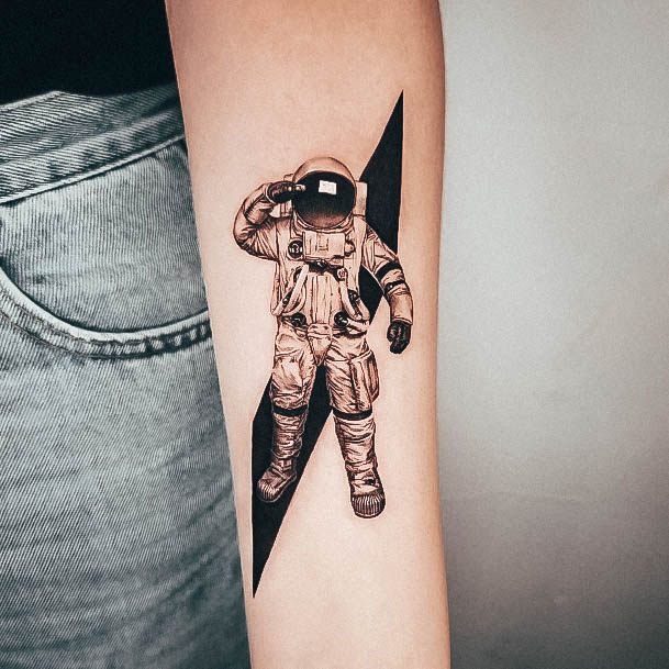 Marvelous Womens Tattoos Astronaut