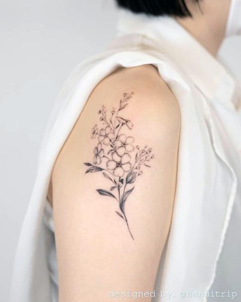 Marvelous Womens Tattoos Babys Breath