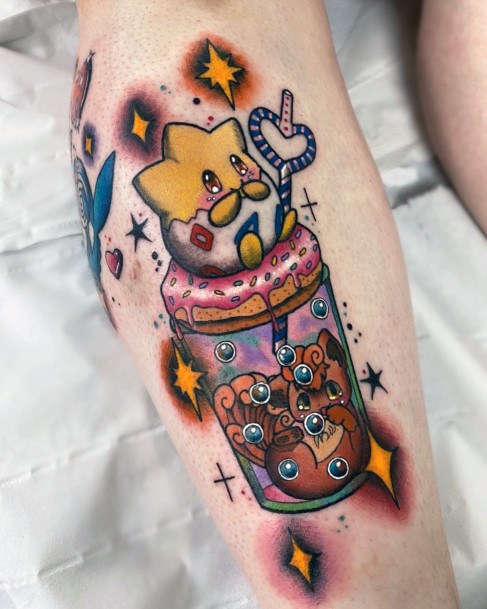 Andrew Vargas on Instagram Otter drinking a boba  For appointments  please email Thank you drewfacetattoos fineline singleneedle boba  tea microtattoo