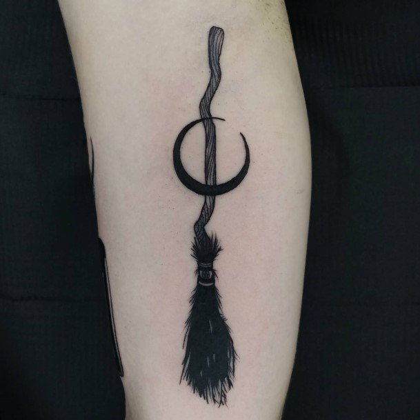 Marvelous Womens Tattoos Broom