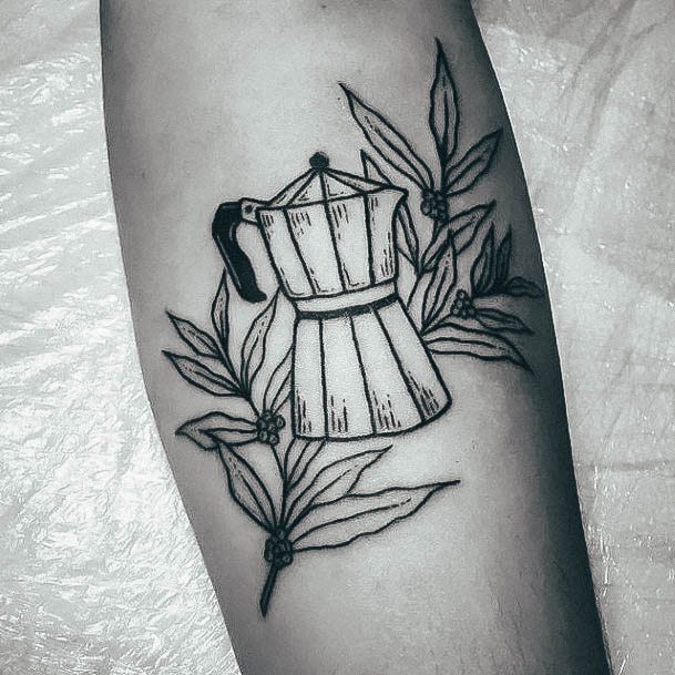 Marvelous Womens Tattoos Coffee Pot