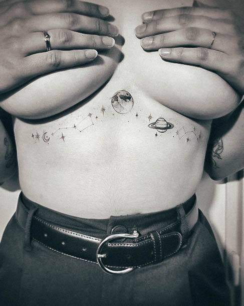 Marvelous Womens Tattoos Constellation