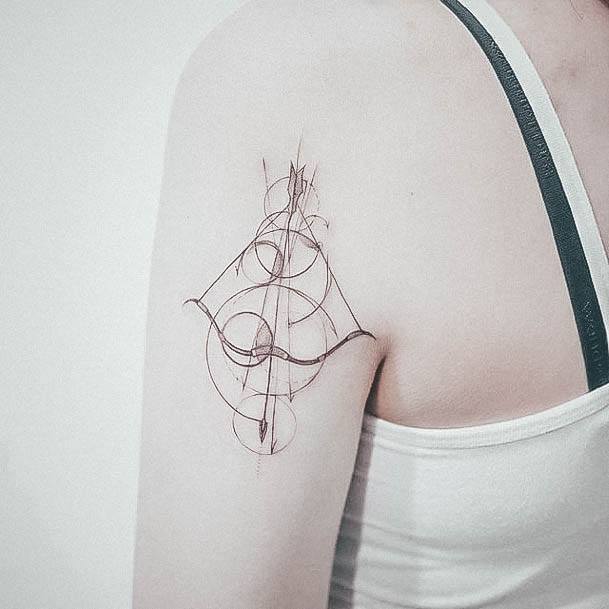 Marvelous Womens Tattoos Fine Line