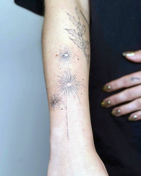 Marvelous Womens Tattoos Fireworks