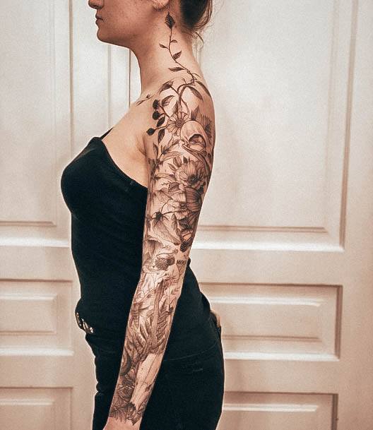 Marvelous Womens Tattoos Forest