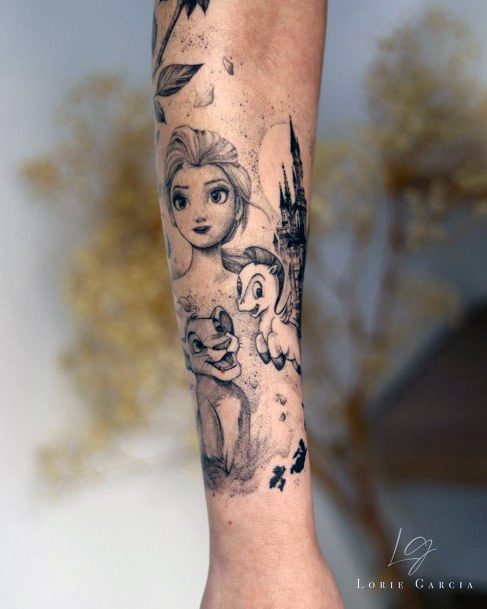 Marvelous Womens Tattoos Frozen